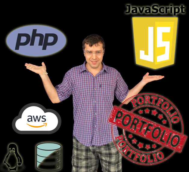 What a Full Stack Web Developer’s Portfolio Looks Like on Laravel + AWS Architecture with SEO Optimized Code and UX/UI Design