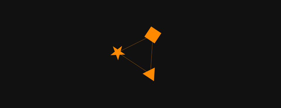 Building multiple synced SVG shapes that morph into one smiley